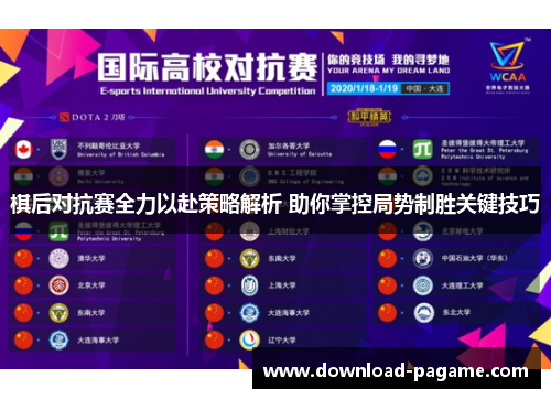棋后对抗赛全力以赴策略解析 助你掌控局势制胜关键技巧 棋后对抗赛全力以赴策略解析 助你掌控局势制胜关键技巧